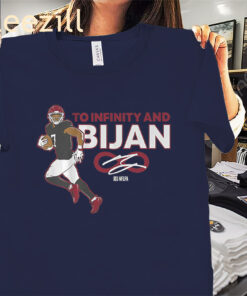 ATL Bijan Robinson He Can Fly Shirt Atlanta Football Tees