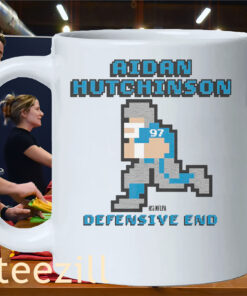 Aidan Hutchinson Style Retro Baller Shirt Detroit Lions Tee Mug