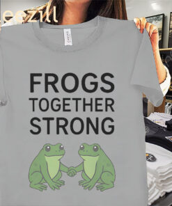 America Portland ICE – Frogs Together Strong Protest Shirts