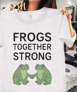 America Portland ICE – Frogs Together Strong Protest Shirt