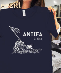 America Veteran Antifa C 1945 Tee Shirt