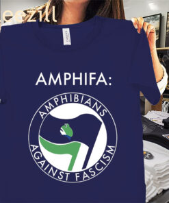 Amphifa Antifa Fascist Amphibians Against Shirt