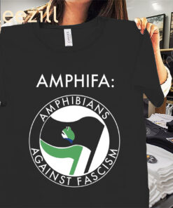 Amphifa Antifa Fascist Amphibians Against Shirts