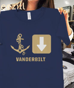 Vanderbilt Commodores: Anchor Down Symbols Shirt Vandy University Fans Tee