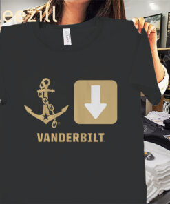 Anchor Down Symbols Shirt Vandy University Fans Teed