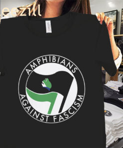 Antifa Fascist Amphibians Against Shirt