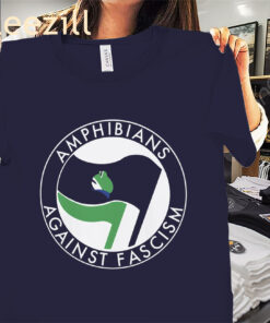 Antifa Fascist Amphibians Against Shirts