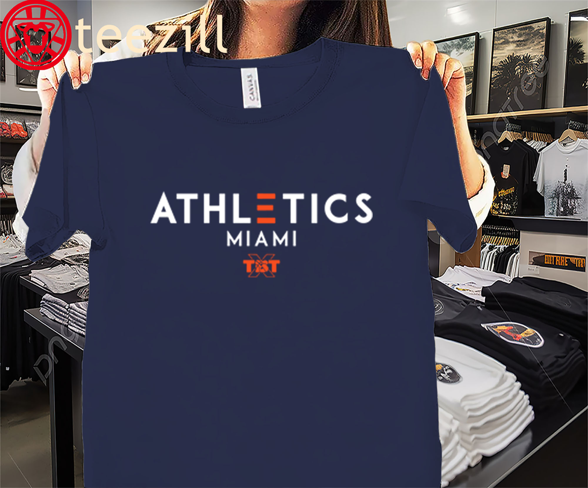 Athletics Miami TBT Shirt – Miami Sports Tee