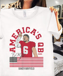 Baker Mayfield “America’s QB” Shirt – Tampa Bay Tee