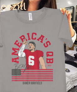 Baker Mayfield “America’s QB” Shirt – Tampa Bay Tees