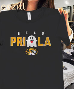 Beau Pribula Boo Shirt – Mizzou Game-Day Tee