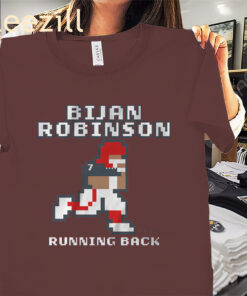 Bijan Robinson Style Retro Baller Shirt Bijan Robinson Atlanta Tees