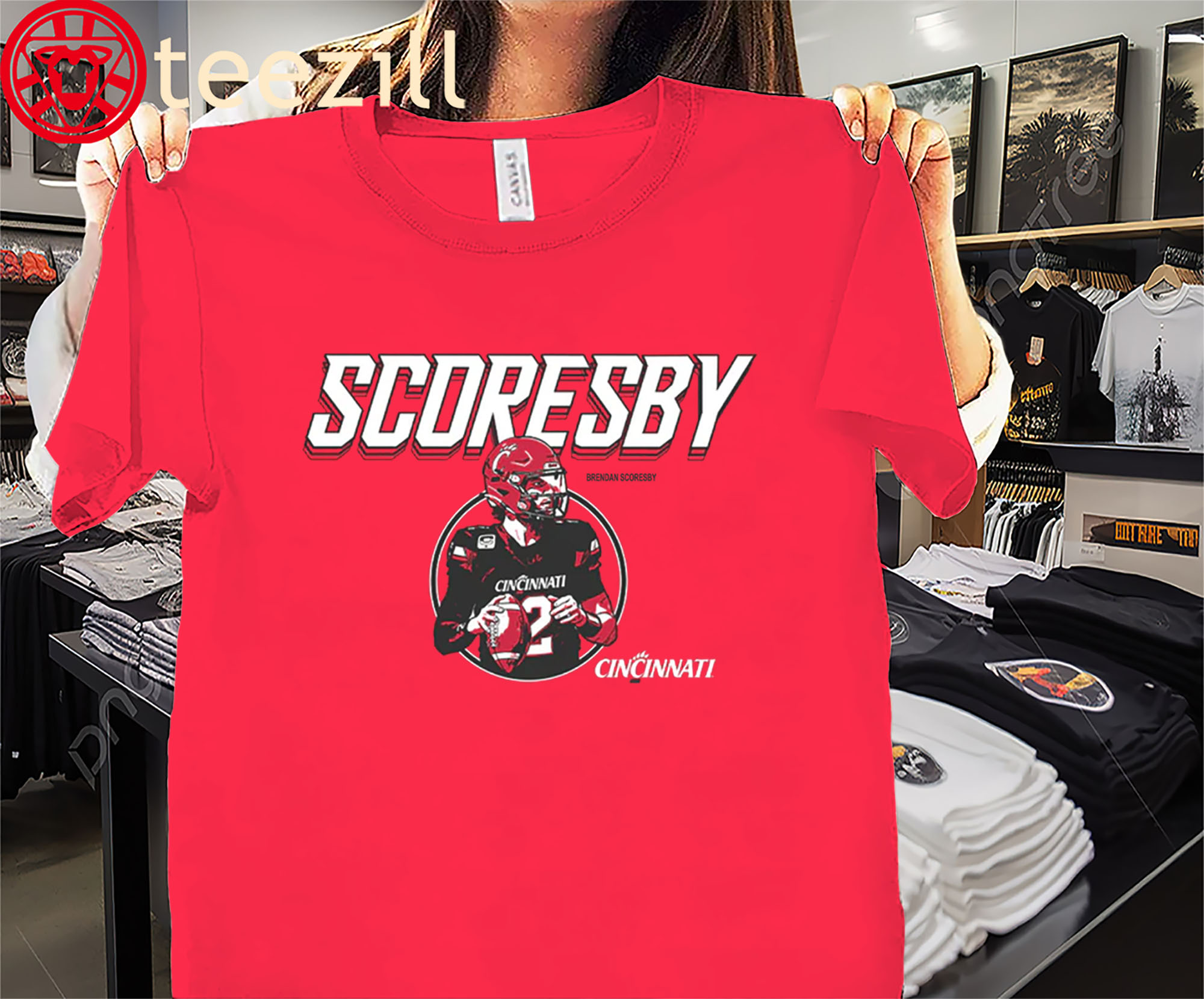 Brendan Scoresby Sorsby Shirt Cincinnati Football Tee