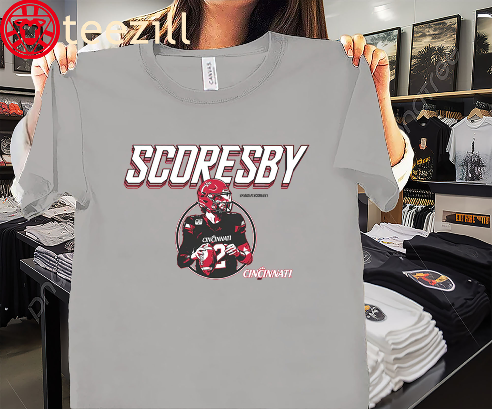 Brendan Scoresby Sorsby Shirt Cincinnati Football Tees