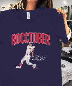 Cleveland Baseball Tee Brayan Rocchio Rocctober Shirts