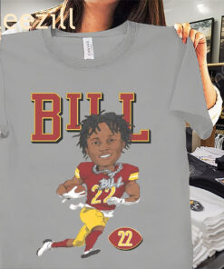 D.C. Football Jacory Croskey-Merritt Bill Shirts
