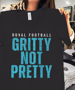 DUVAL Football Gritty Not Pretty Shirt – Jacksonville Game Tee