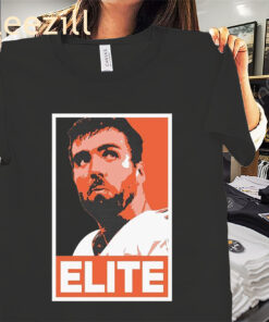 Elite CIN Tee Joe Flacco Elite Cincinnati Bengals Football Shirt