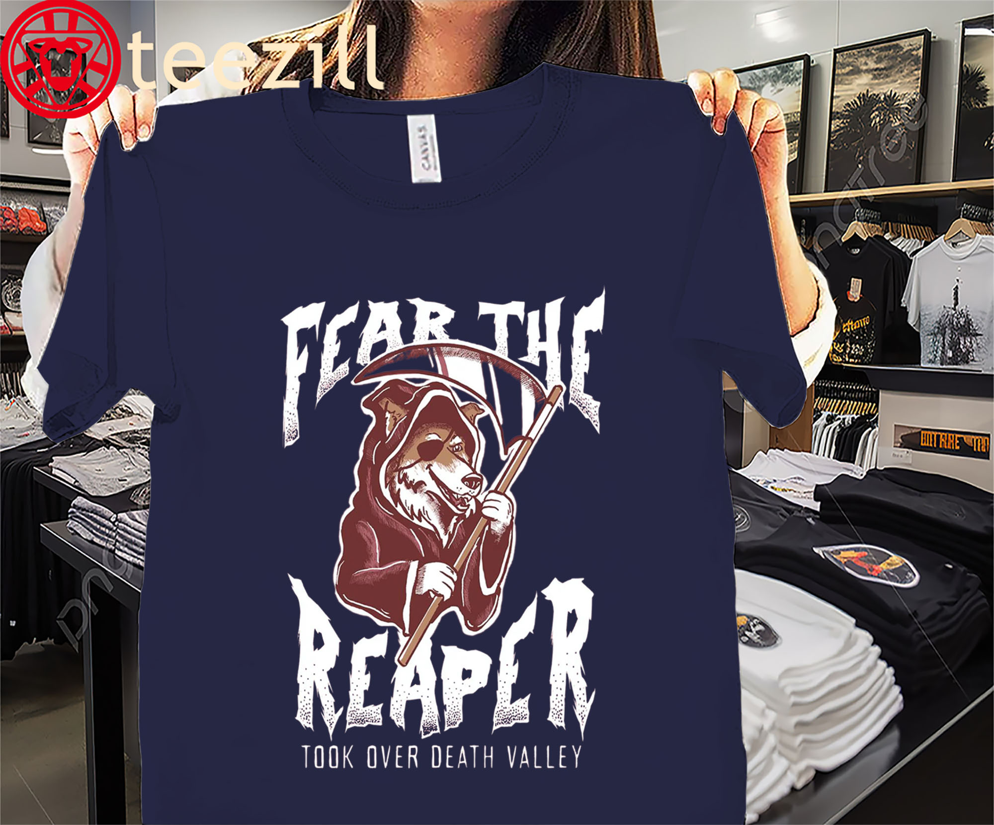 Fear the Reaper Took Over Death Valley Shirts