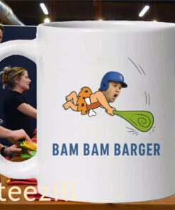 Funny Davis Schneider Wearing Bam Bam Barger Mug