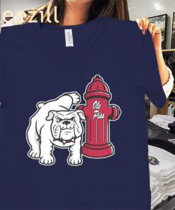 Georgia Bulldogs Hydrant -Ole Piss Shirt – UGA Rivalry Tees