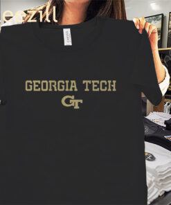 Georgia Tech Yellow Jackets- Wordmark Logo Shirt Tee