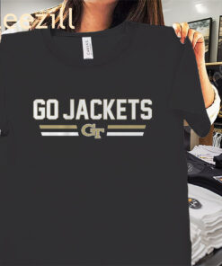 Go Jackets GT Shirt Georgia Tech Football Tee