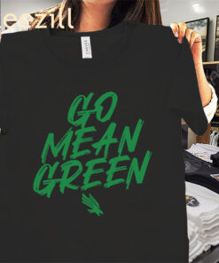 Go Mean Green Shirt University Texas Tee