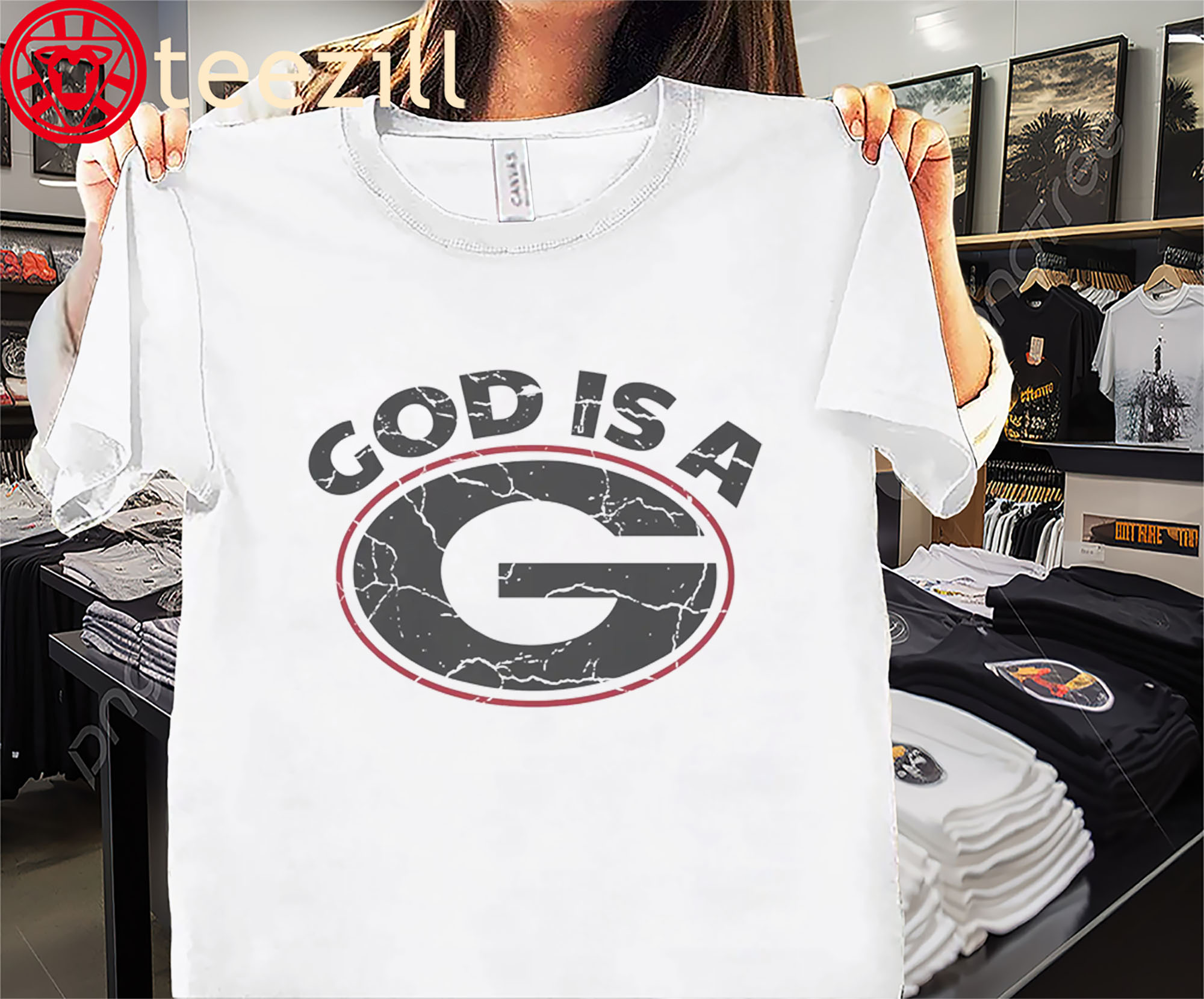 God Is A G Official Logo Shirt