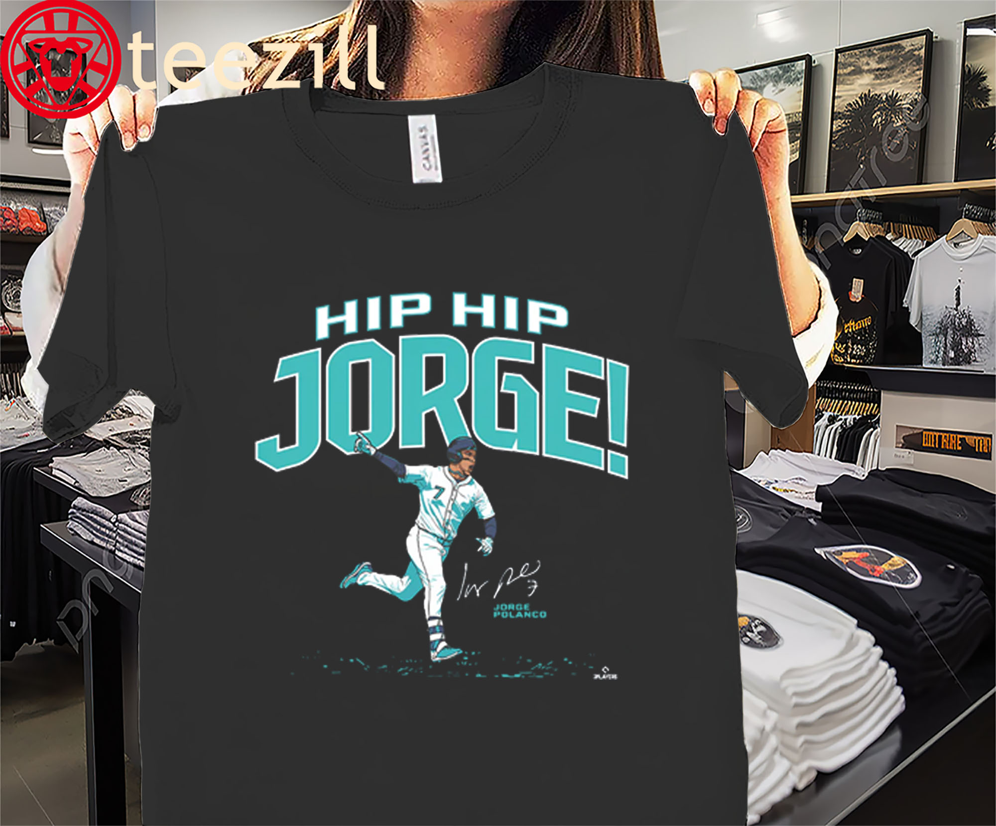 Hip Hip Jorge! Seattle Baseball Shirts