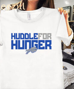 Huddle for Hunger Bills Shirt – Buffalo Football Tee
