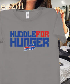 Huddle for Hunger Bills Shirt – Buffalo Football Tees