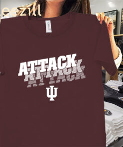 Indiana Attack Attack Attack Shirt Indiana Football Tees