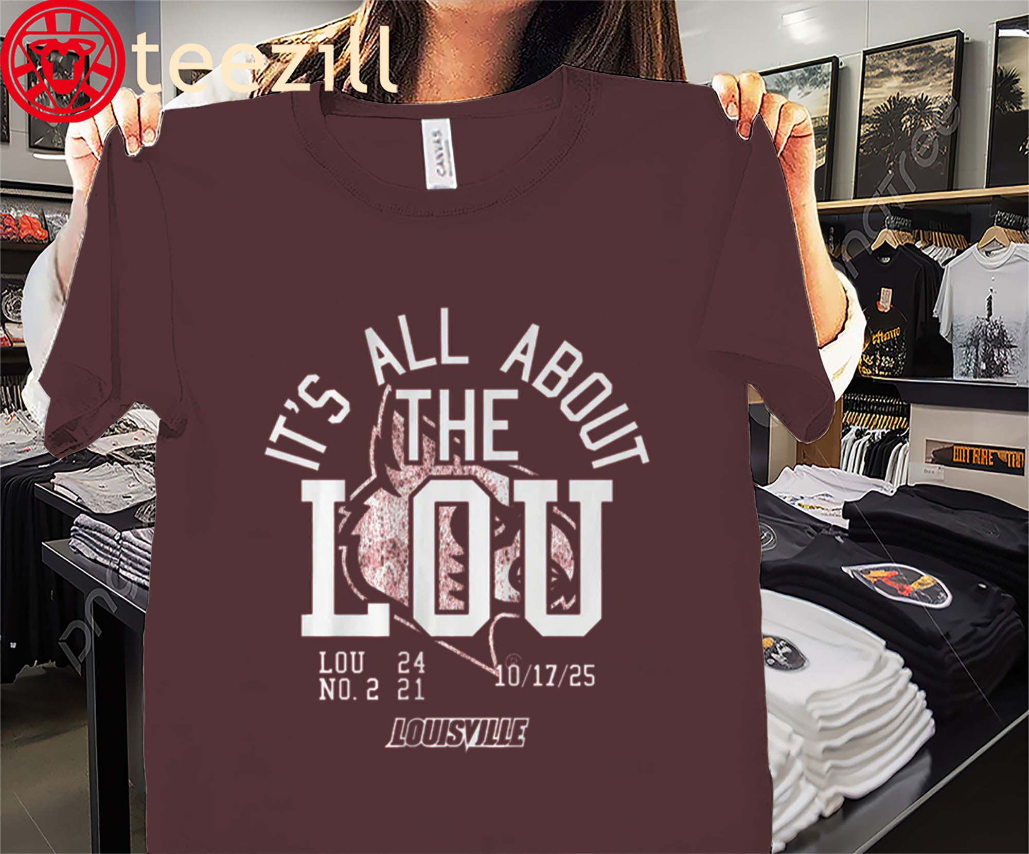 It's All About the Lou Louisville Shirt Louisville Football Tees