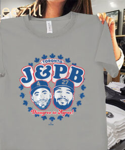 J & PB Shirt Toronto Baseball Tee Shirt