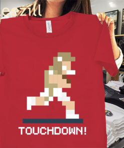 Jackets 8-Bit Tecmo Bowl Touchdown Shirts