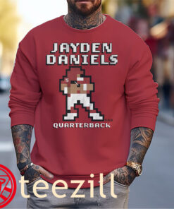 Jayden Daniels Style Retro Baller Shirt DC Football Tee Sweater
