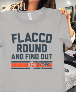 Joe Flacco Joe Flacco Round and Find Out Cincinnati – Cincinnati Football Shirts