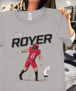 Joe Royer Bearcats Cincinnati Football Shirt – Official NIL Tees