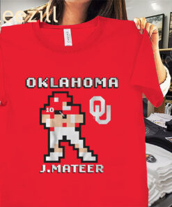 Oklahoma Football: John Mateer Style Retro Baller Shirt