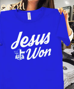 Jordyn Tyson Wear Jesus Won Shirt Arizona State Sun Devils Tee