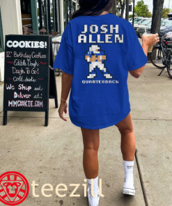 Josh Allen Style Retro Baller Shirt Buffalo Football Tee Classic