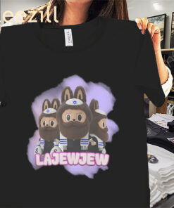 Lajewjew Lajewjew Lajewjew Cartoon Rabbi Shirt