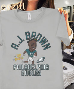 Legend AJ Brown Philadelphia Eagles Shirts