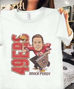 Legend Brock Purdy Of San Francisco 49ers Signature Shirts
