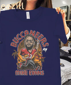 Legend Mike Evans Of Tampa Bay Buccaneers Signature Shirts