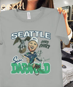 Legend Sam Darnold Of Seattle Seahawks Signature Shirts