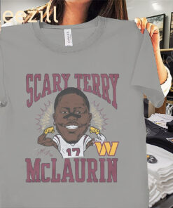 Legend Terry McLaurin Of Washington Commanders Signature Shirts