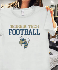 Limited Edition Tee Georgia Tech Yellow Jackets Football Shirt