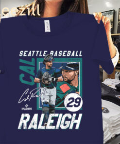 Limited Official Cal Raleigh – Seattle MLB Baseball Players Shirt